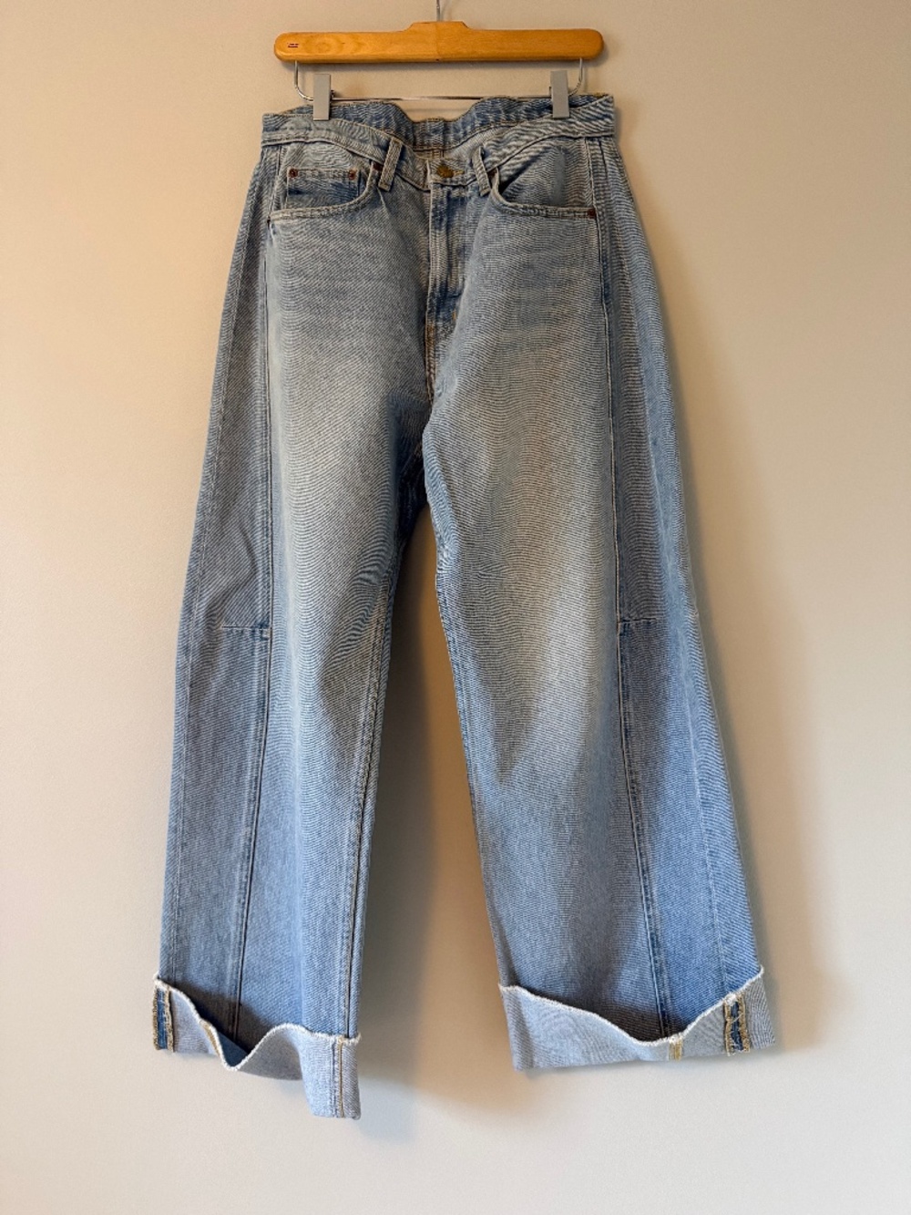 B Sides Relaxed Cuff Lasso Jeans